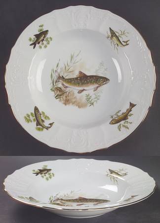 THU562 Large Rim Soup Bowl