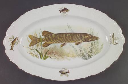 THU562 15" Oval Serving Platter