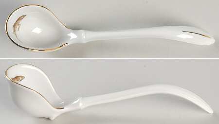 THU562 Gravy Ladle Solid Piece