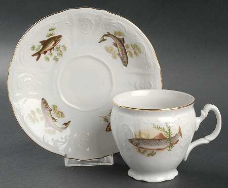 THU562 Flat Cup & Saucer Set