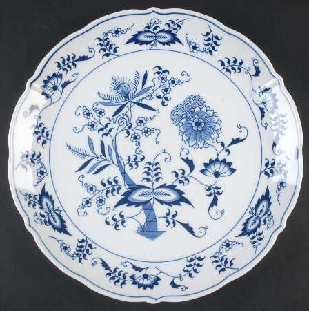Blue Danube (New 2002 Production) 12" Chop Plate (Round Platter)