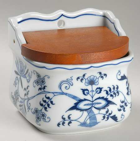 Blue Danube (New 2002 Production) Salt Box & Lid