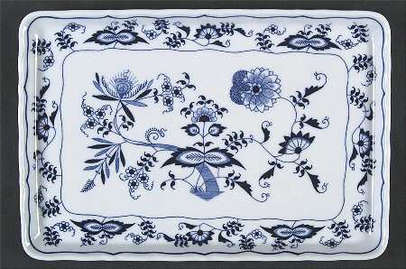 Blue Danube (New 2002 Production) Oblong Tray