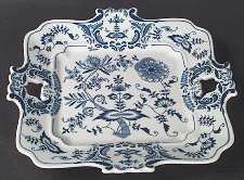 Blue Danube (New 2002 Production) 12" Square Serving Platter