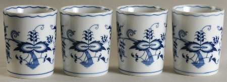 Blue Danube (New 2002 Production) 6 Oz Tumbler - Set of 4
