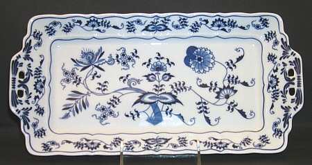 Blue Danube (New 2002 Production) Large Sandwich Tray