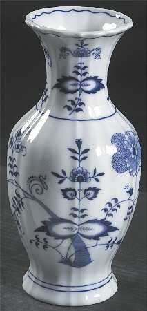 Blue Danube (New 2002 Production) 10" Vase