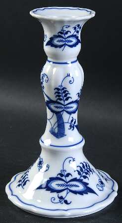 Blue Danube (New 2002 Production) 6" Candlestick