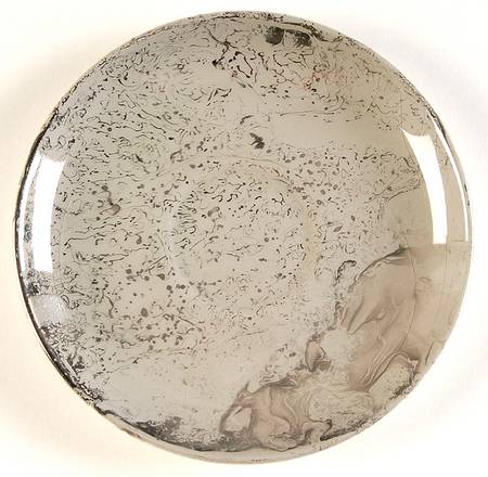Surf Ballet (Gray & Platinum) Saucer