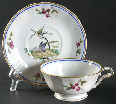 Malmaison Footed Cup & Saucer Set