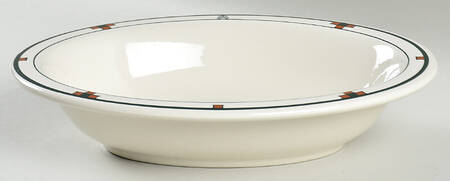 BUF78 10" Oval Vegetable Bowl