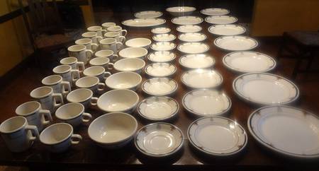 BUF78 Flat Cup & Saucer Set