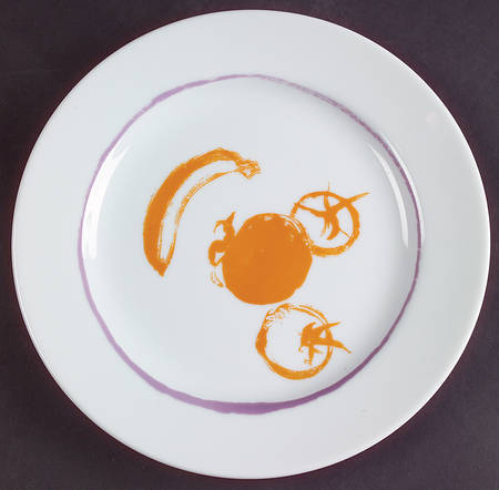 French Accent Salad Plate