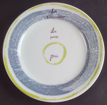 French Accent Salad Plate