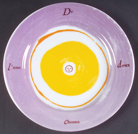 French Accent Salad Plate