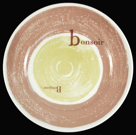 French Accent Dinner Plate