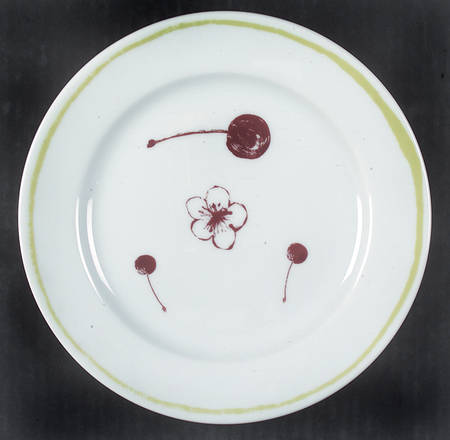 French Accent Salad Plate