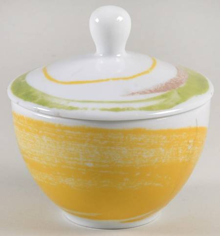 French Accent Sugar Bowl & Lid