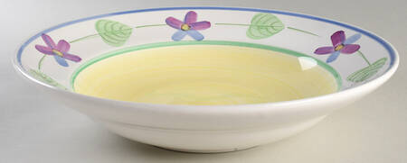 Summer Sorbet 14" Large Salad Serving Bowl