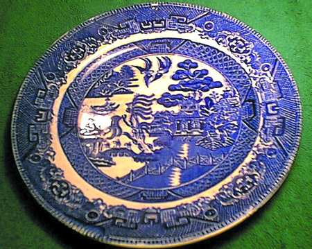 Blue Willow (Smooth) Luncheon Plate
