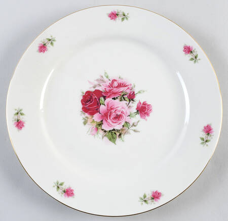 Victorian Rose Dinner Plate