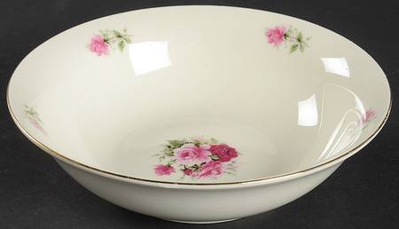 Victorian Rose Coupe Cereal Bowl