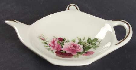 Victorian Rose Tea Bag Holder
