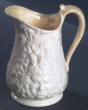 Mask (Irish) (Lustre Accent) Creamer