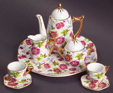 BAU10 (10 Piece) Miniature Tea Set
