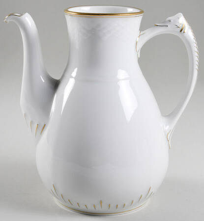 Akjaer (White Background) Coffee Pot No Lid