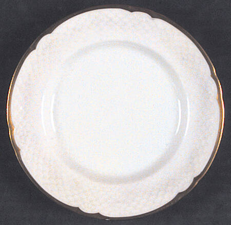 Akjaer (White Background) Bread & Butter Plate
