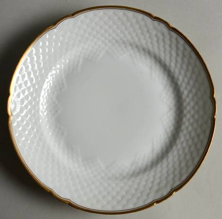 Akjaer (White Background) Salad Plate
