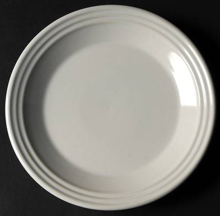 Perimeter White Salad Plate