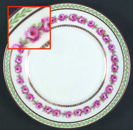 BER274 Luncheon Plate