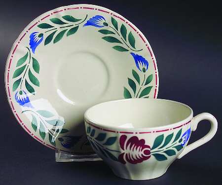 BCH11 Flat Cup & Saucer Set