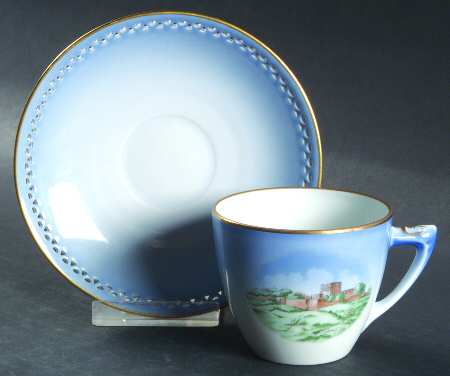 BIG36 Flat Cup & Saucer Set