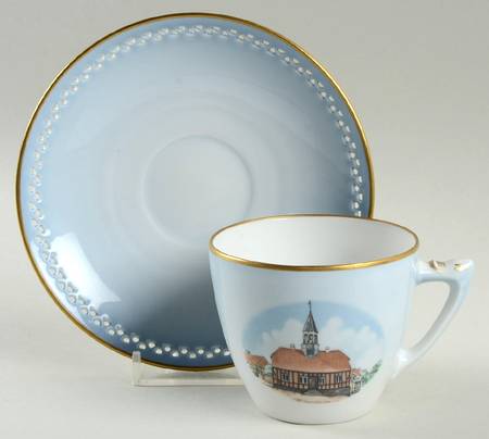 BIG36 Flat Cup & Saucer Set