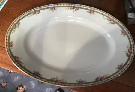 BOJ53 16" Oval Serving Platter