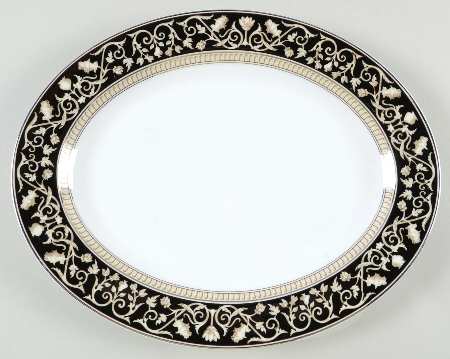 Ellebore 13" Oval Serving Platter