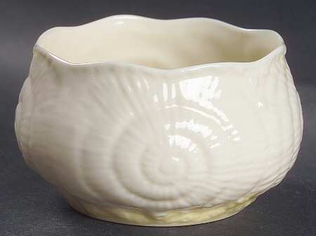 Toy Shell Yellow Open Sugar Bowl