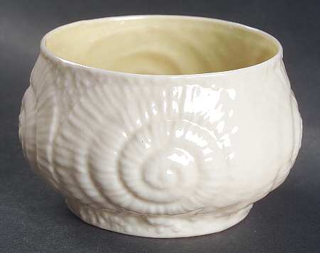 Toy Shell Yellow Open Sugar Bowl