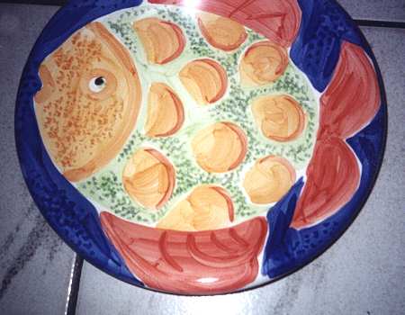 Gone Fishing Salad Plate