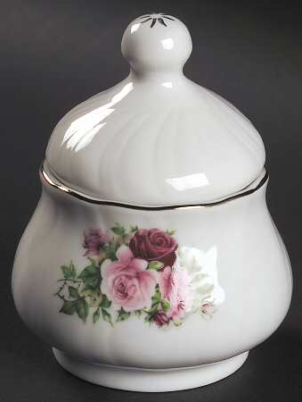 Maria (China) Sugar Bowl & Lid