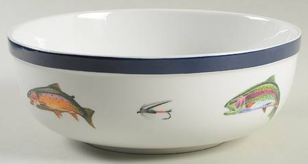 Streamside 9" Round Vegetable Bowl