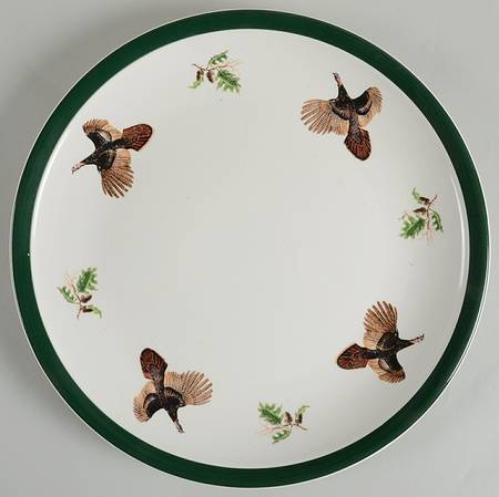 Wild Turkey 12" Chop Plate (Round Platter)