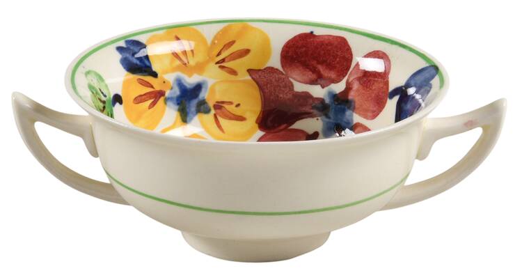 1447 Flat Cream Soup Bowl