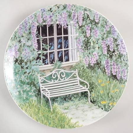Garden Benches Wall Plate