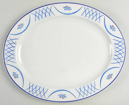 BNC1 14" Oval Serving Platter