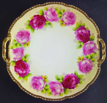 BEB9 Handled Cake Plate