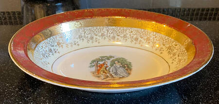 BRM4 9" Oval Vegetable Bowl